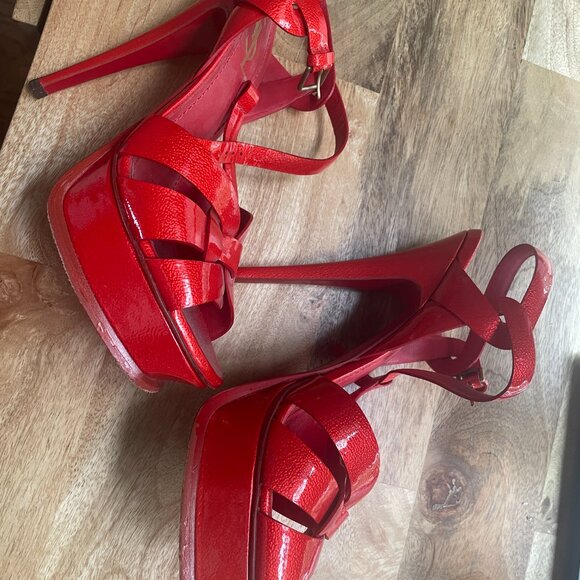 Saint Laurent Tribute Sandal - Picture 1 of 6